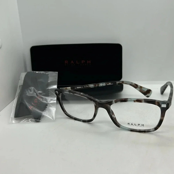 RALPH BY RALPH LAUREN RA7089 Eyeglasses Frames RXable 1692 Shiny Blue Tortoise - Picture 4 of 11